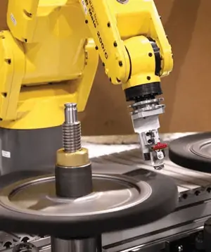 Robotics Deburring Metal