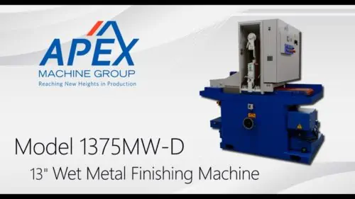 Wet Metal Finishing Machines